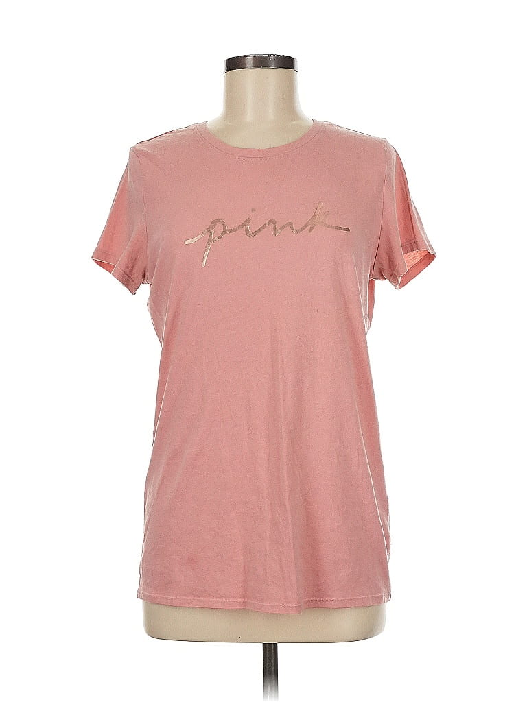 Victoria's Secret Pink Pink Short Sleeve T-Shirt Size M - photo 1