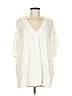 Lou & Grey for LOFT Ivory Short Sleeve Blouse Size M - photo 1