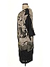 Robert Rodriguez 100% Polyester Graphic Gray Tan Casual Dress Size L - photo 5