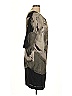Robert Rodriguez 100% Polyester Graphic Gray Tan Casual Dress Size L - photo 4