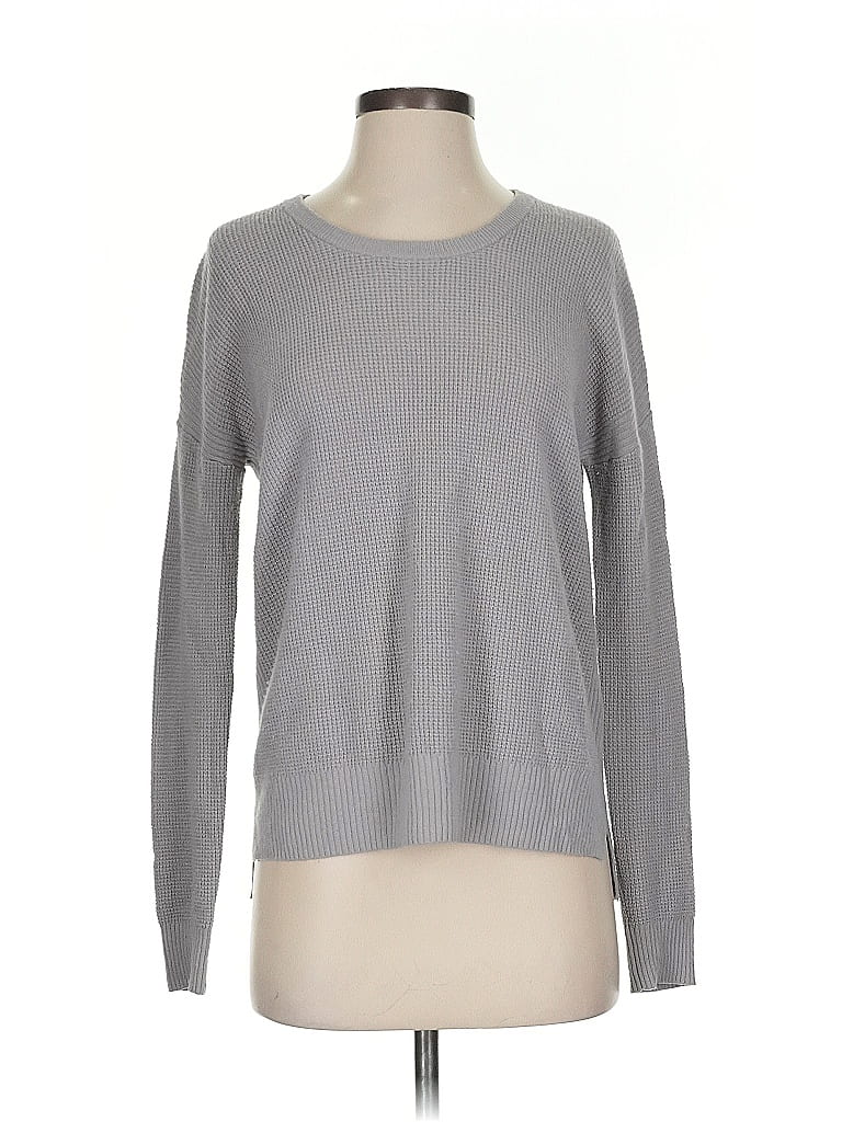 TNA Solid Gray Pullover Sweater Size S - photo 1