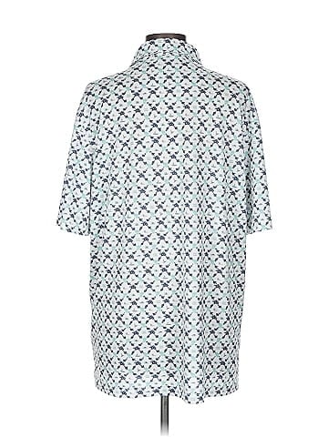Straight Down Short Sleeve Blouse (view 2)