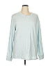 Faherty 100% Cotton Blue Pullover Sweater Size XL - photo 1