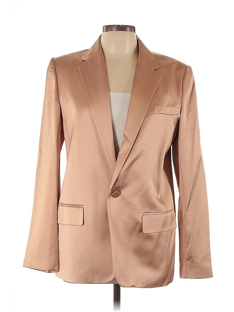 A.L.C. 100% Viscose Tan Blazer Size 10 - photo 1