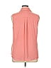 Soho JEANS NEW YORK & COMPANY 100% Polyester Pink Orange Sleeveless Blouse Size XL - photo 2