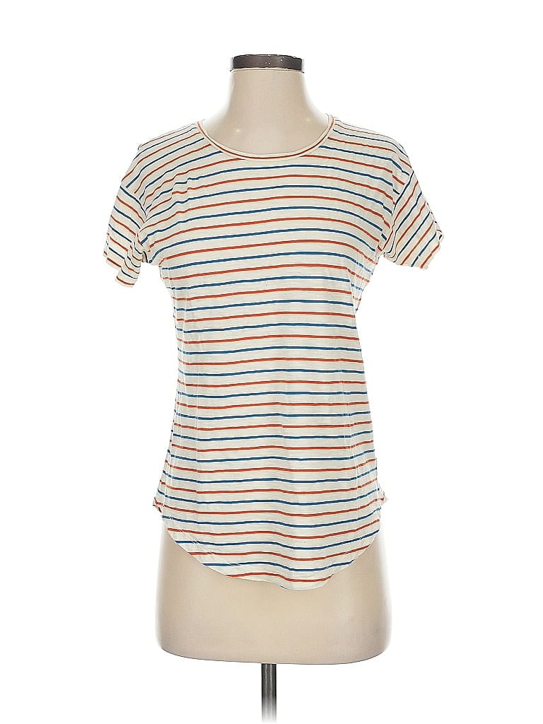 Pre-owned Madewell Short Sleeve T-shirt In White