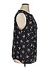 Ann Taylor LOFT 100% Rayon Black Sleeveless Blouse Size 16 - photo 4