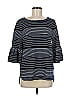 Max Studio Blue 3/4 Sleeve Top Size M - photo 1
