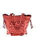 Patricia Nash 100% Leather Floral Stars Red Orange Leather Tote One size - photo 1