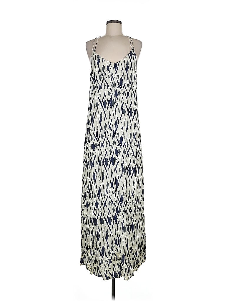 Gap Outlet Tie-dye Blue Casual Dress Size M - photo 1