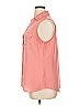 Soho JEANS NEW YORK & COMPANY 100% Polyester Pink Orange Sleeveless Blouse Size XL - photo 5