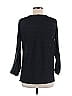 Zara W&B Collection Black Long Sleeve Top Size M - photo 2