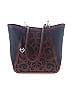 Brighton 100% Leather Hearts Burgundy Brown Leather Tote One size - photo 1