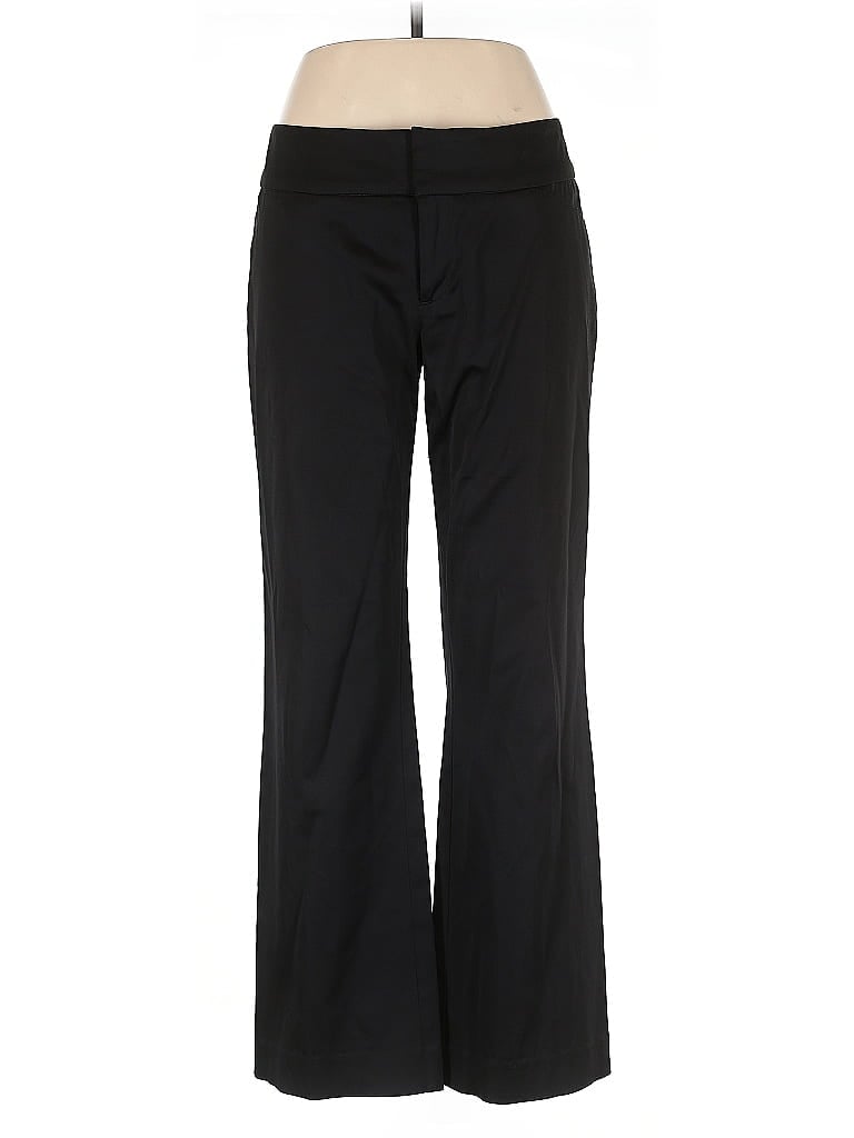 Click to view more detailed imagery on our partner's website Pre-owned Ecru Dress Pants In Black