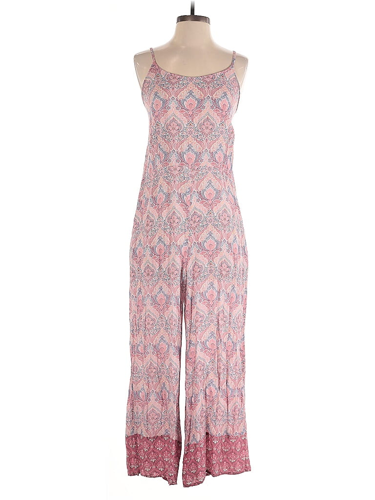 World Market Paisley Pink Jumpsuit Size S - photo 1