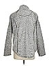 Cozy Sherpa 100% Polyester Silver Gray Pullover Sweater Size L - photo 2