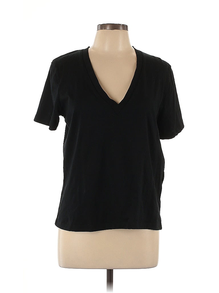 Zara Black Short Sleeve T-Shirt Size L - photo 1
