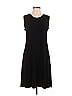 Norma Kamali Solid Black Casual Dress Size M - photo 1