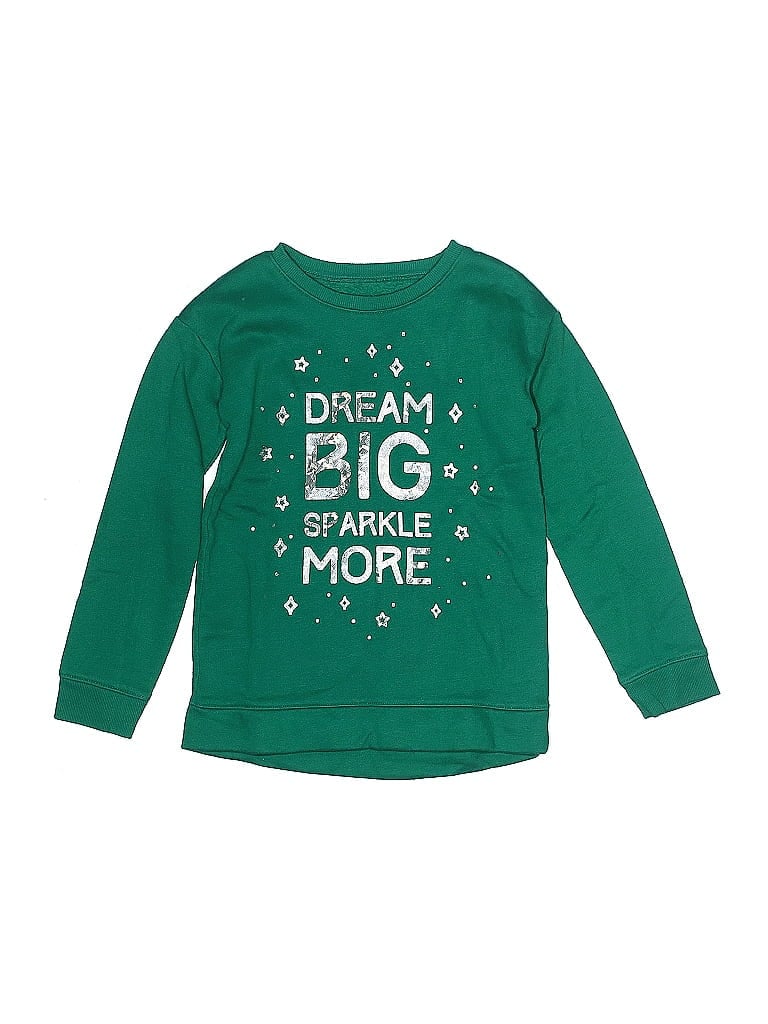 Jumping Beans Green Sweatshirt Size 6X - photo 1