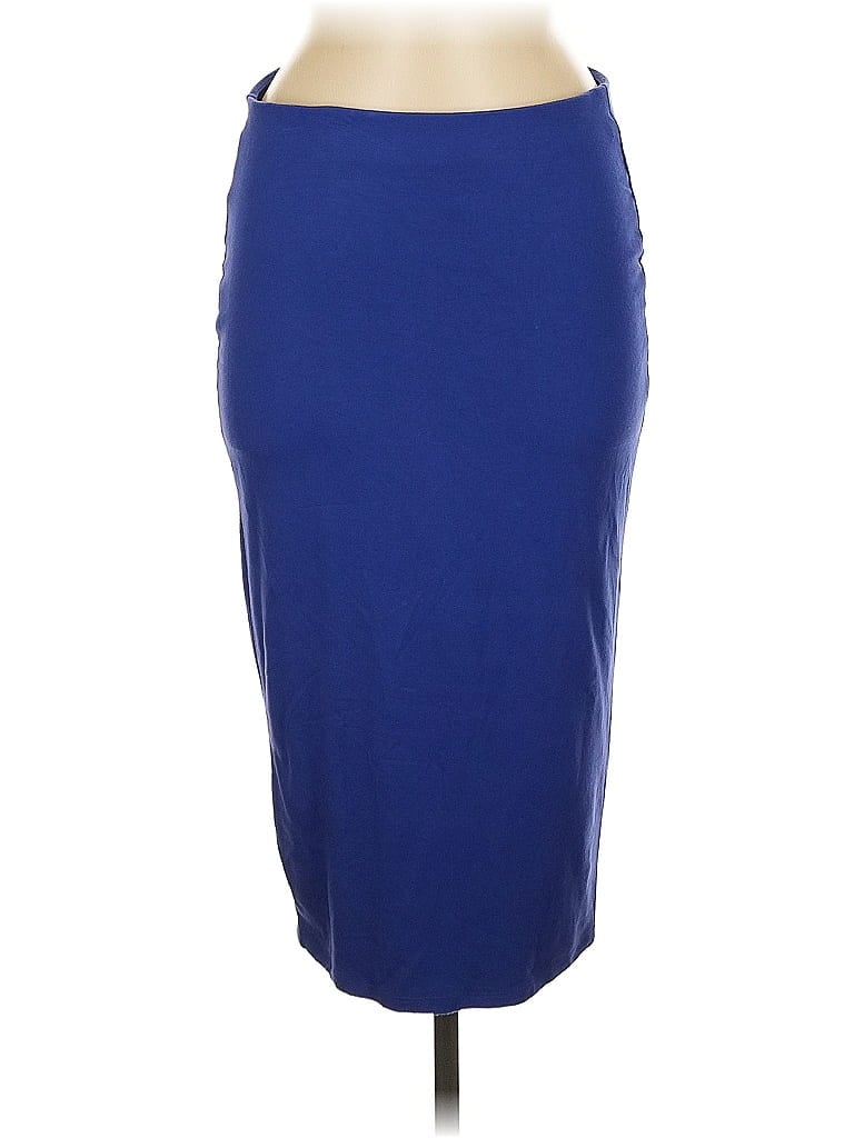 Pre-owned Old Navy Formal Skirt In Blue