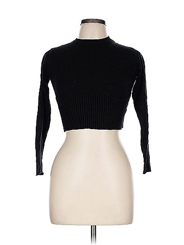 White Fox Turtleneck Sweater (view 1)