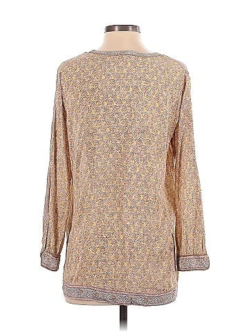 Calypso St. Barth 3/4 Sleeve Silk Top (view 2)