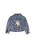 Girls 100% Cotton Blue Denim Jacket Size 5 (big kids) - photo 2