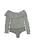 Zara W&B Collection Gray Bodysuit Size M - photo 1