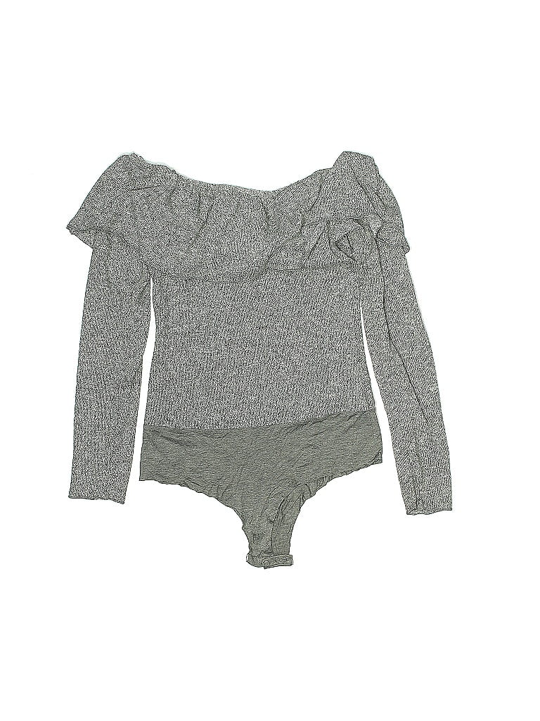 Zara W&B Collection Gray Bodysuit Size M - photo 1