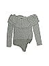 Zara W&B Collection Gray Bodysuit Size M - photo 2