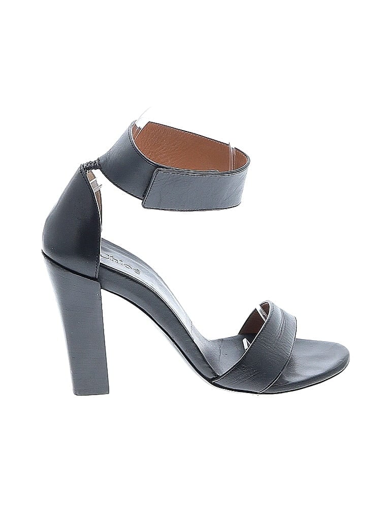 Chloé Gray Black Heels Size EU 37 - photo 1