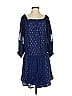 Hale Bob Blue Casual Dress Size S - photo 1