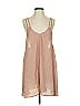B.L.Q. Tan Casual Dress Size 1 - photo 1