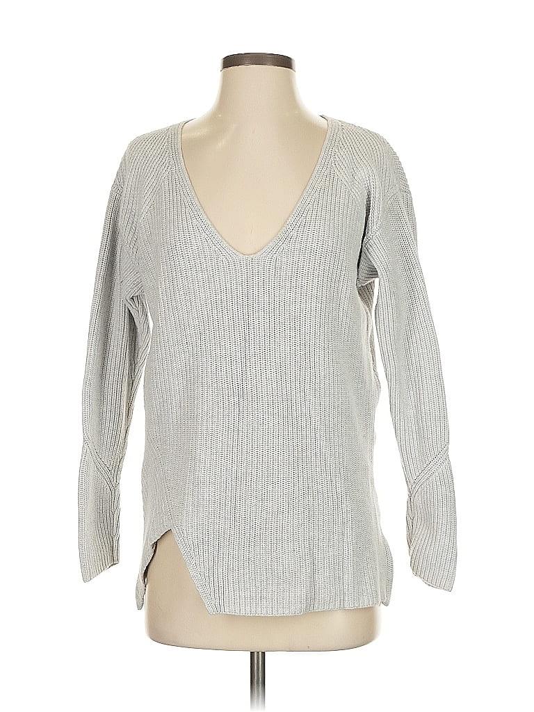 Pre-owned Cabi Pullover Sweater In Gray