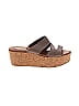 See By Chloé Brown Gray Cork Wedges Size EU 38 - photo 1