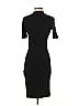 Escada Solid Black Cocktail Dress Size 32 - photo 2