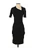 Escada Solid Black Cocktail Dress Size 32 - photo 1