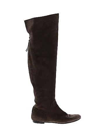 Giuseppe Zanotti Suede Knee Boots (view 1)