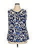 Jones Studio Blue Tank Top Size 2X - photo 1