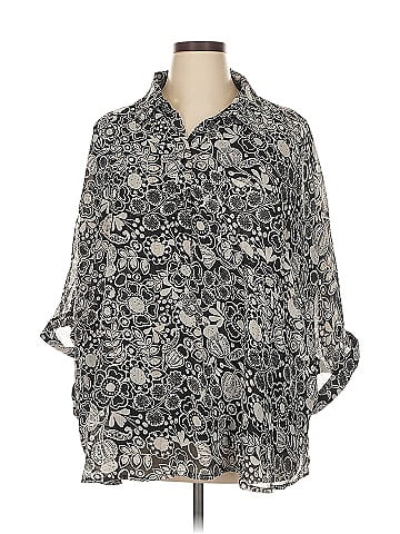 Emily Wonder 3/4 Sleeve Blouse (view 1)