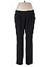 Bisou Bisou Solid Black Dress Pants Size L - photo 1