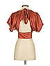 Zara Orange Short Sleeve Blouse Size S - photo 2