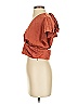 Zara Orange Short Sleeve Blouse Size S - photo 5
