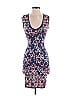 BCBGMAXAZRIA Argyle Blue Cocktail Dress Size XXS - photo 1