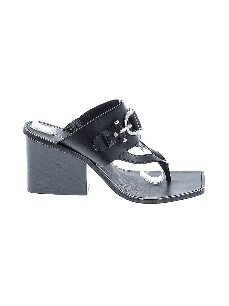 Donald J Pliner Black Sandals Size 7 - photo 1