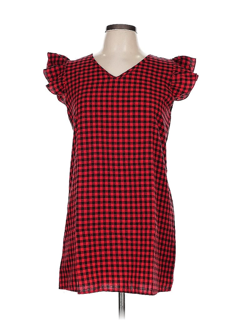 Pre-owned Shein Casual Dress In Red