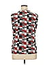 Jones Studio Red Sleeveless Blouse Size XL - photo 2