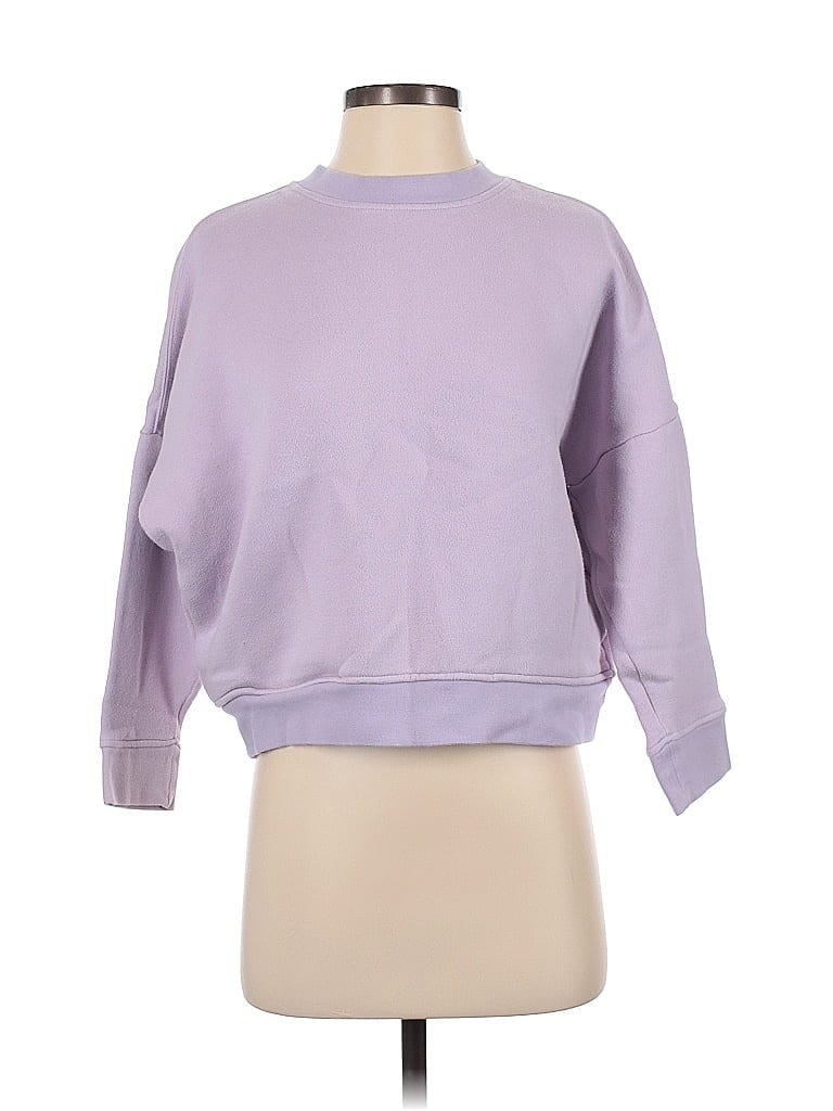 MWL by Madewell Purple Sweatshirt Size XS - photo 1