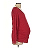 Isabel Maternity Burgundy Long Sleeve T-Shirt Size L - photo 4