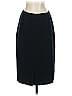 Bill Blass Solid Black Formal Skirt Size 4 - photo 2